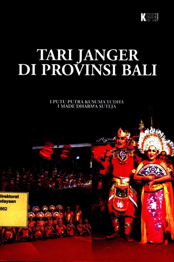Sampul Tari Janger di provinsi Bali