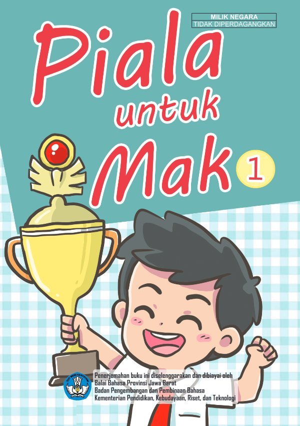 Sampul Piala untuk Mak 1