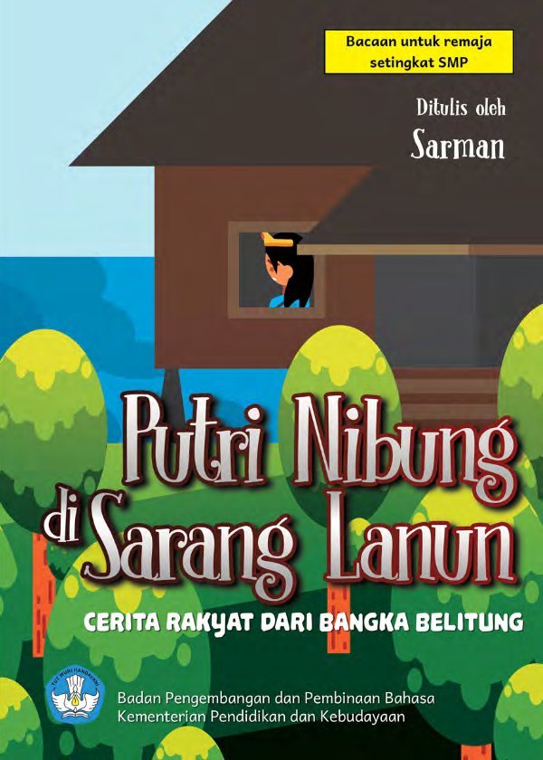 Sampul Putri Nibung di sarang lanun