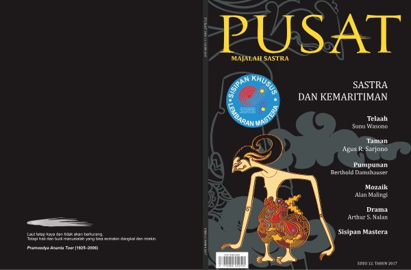 Sampul Pusat (malajah sastra), edisi 12 tahun 2017