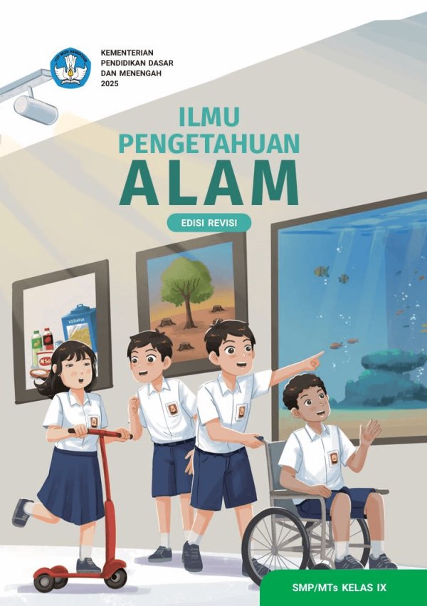 Sampul Ilmu Pengetahuan Alam untuk SMP/MTs Kelas IX (Edisi Revisi)