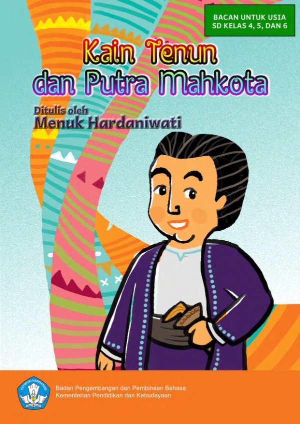 Sampul Kain tenun dan Putra Mahkota