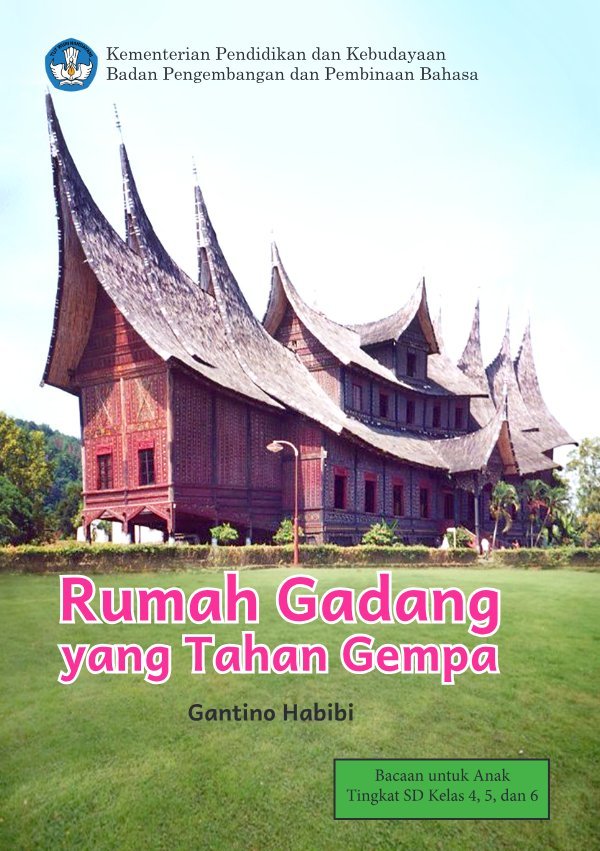 Sampul Rumah gadang yang tahan gempa