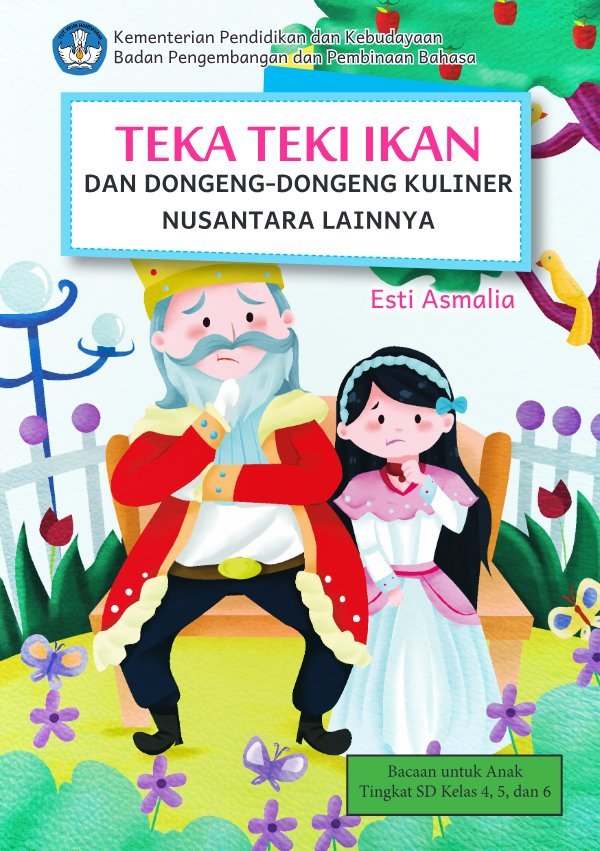 Sampul Teka teki ikan dan dongeng-dongeng kuliner Nusantara lainnya
